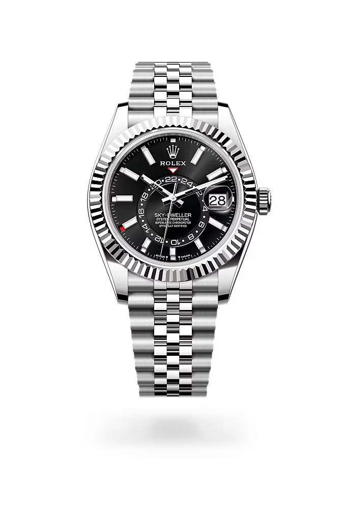 Rolex Sky-dweller tableau gris
